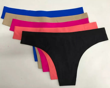 Calcinha sem Costura, cortes feitos a laser.Modelo tipo tanga, fica invisivel embaixo da roupa.Obs: Produto importado, o tamanho é P/M (equivalente ao manequim 38~40) e...
